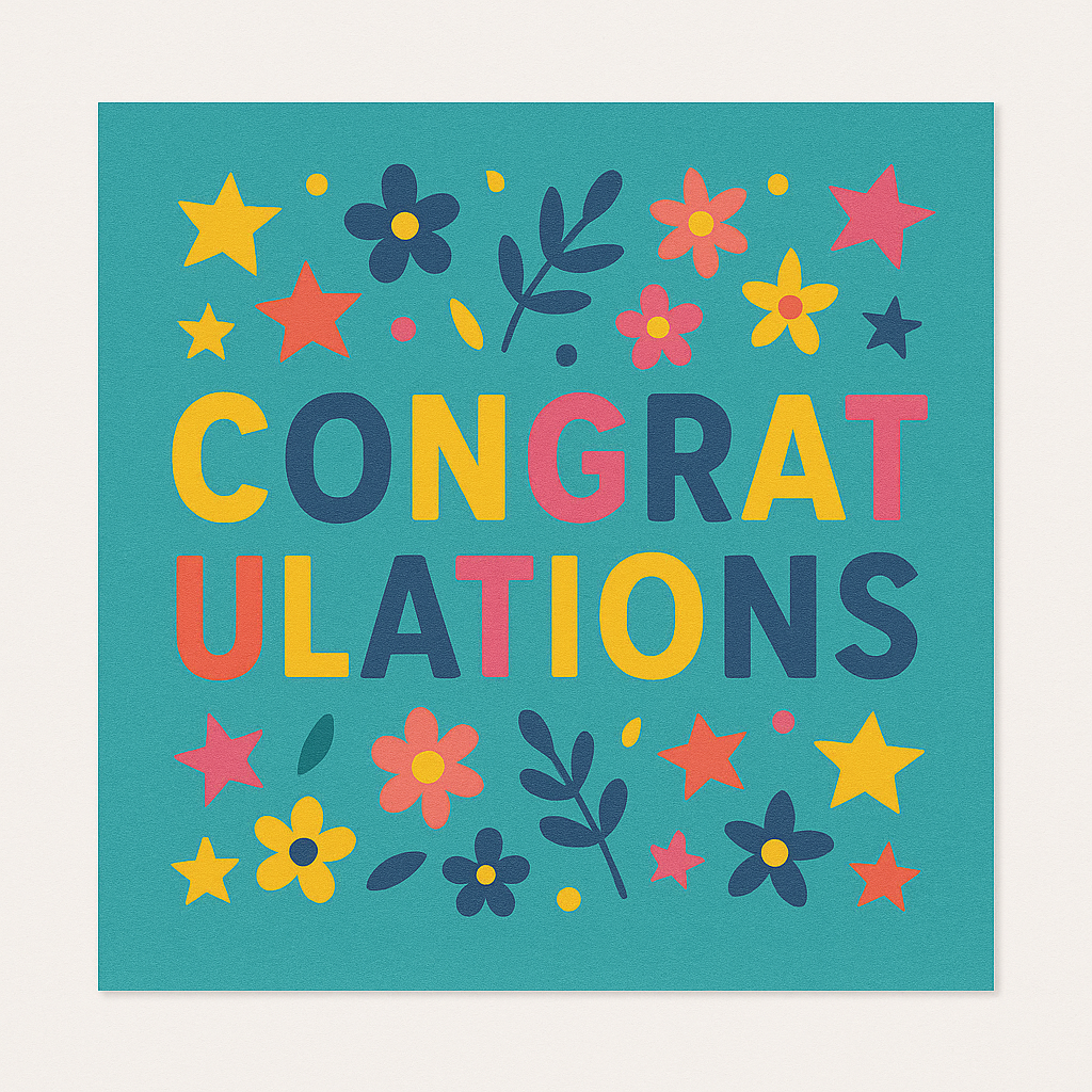 Congratulations